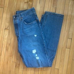 Levis Wedgie Straight Jeans